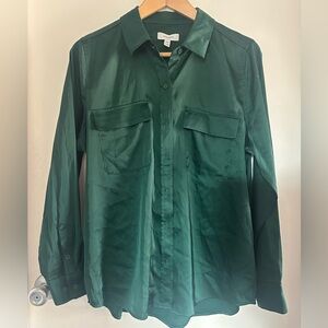 🌻 Equipment Emerald Button-Up Blouse 🌻